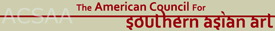 American Council for Southern Asian Art