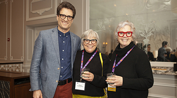 Attendees at a reception at CAA's 108th Annual Conference in Chicago. Photo: Stacey Rupolo